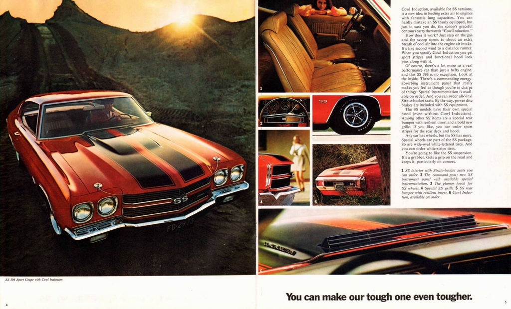 1970 Chev Chevelle Brochure Page 3